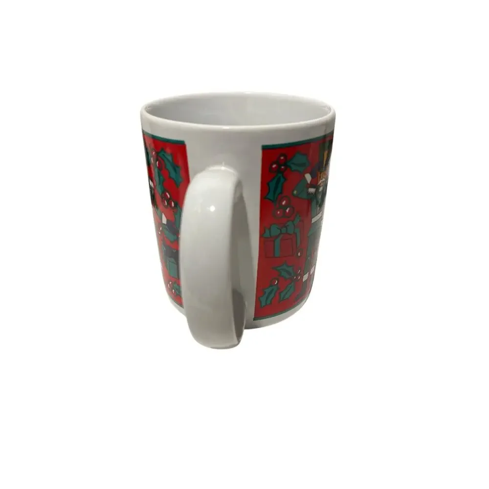 Riviera Van Beers 1993 Limited Edition Signature Christmas Nutcracker Cup Mug
